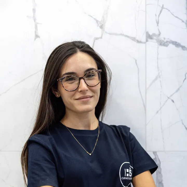 Retrato de Sara Abad Ortega, podóloga de HS